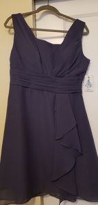 Formal chiffon bridesmaid / party dress. Size 12